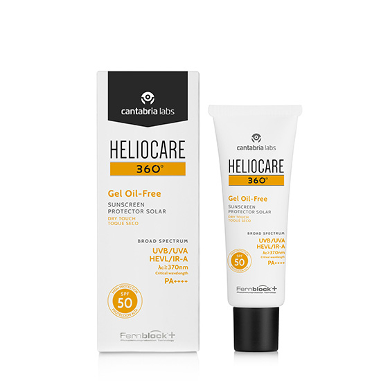 Heliocare 360 Sunscreen Spf50 Gel Oil-Free 50ml for Oily Skin in Dubai, UAE