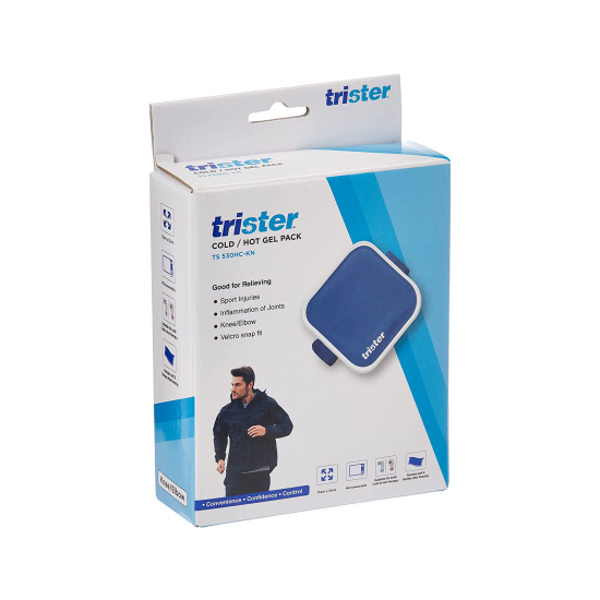 Trister Soft Cold & Hot Gel Pack Knee Wrap 1 pc