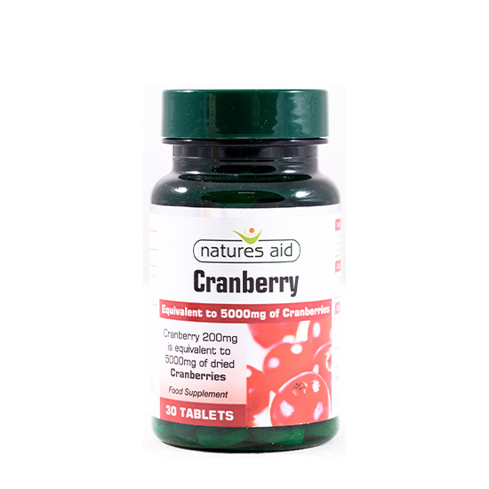 Natures Aid 5000 Mg Cranberry 30 Tablets in Dubai, UAE