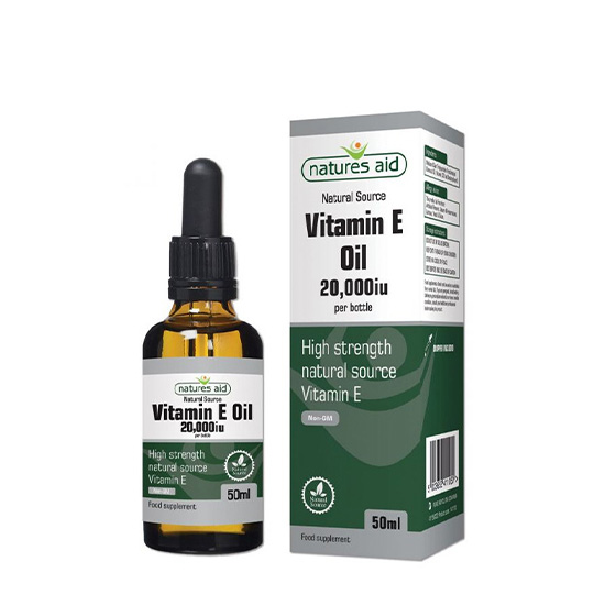 Natures Aid 20000Iu Vitamin E Oil 50ml in Dubai, UAE