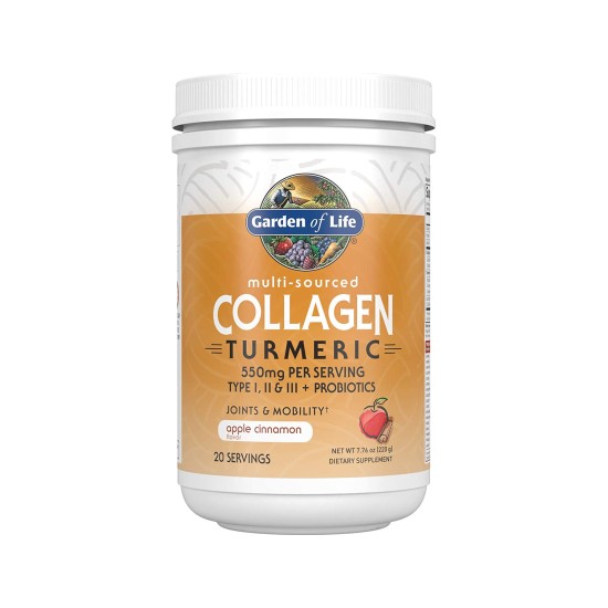 Garden Of Life Collagen Powder Turmeric Apple Cinnamon 220 gm