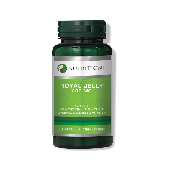 Nutritionl Royal Jelly 200 mg Capsules 60s