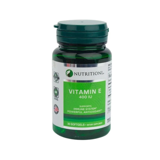 Nutritionl Vitamin E 400 IU Softgels 30s