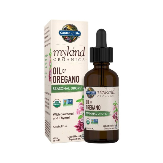 Garden Of Life Mykind Organics Oil Of Oregano Drops 30 ml