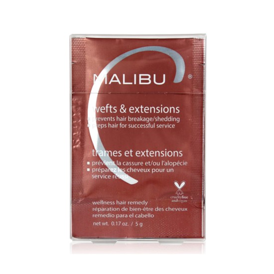 Malibu C Wefts & Extensions Wellness Hair Remedy 12 Packets