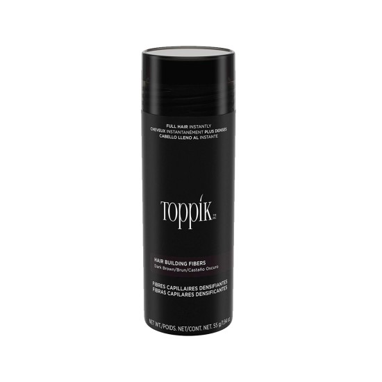 Toppik Hair Building Fibers Dark Brown 55 gms