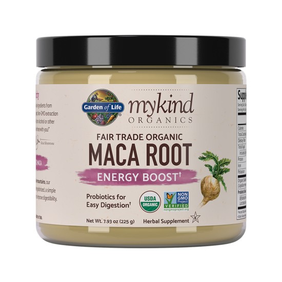 Garden Of Life Mykind Organics Herbal Maca Root Energy Boost 225g