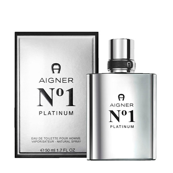 Aigner No.1 Platinum Eau De Toilette For Men 50ml