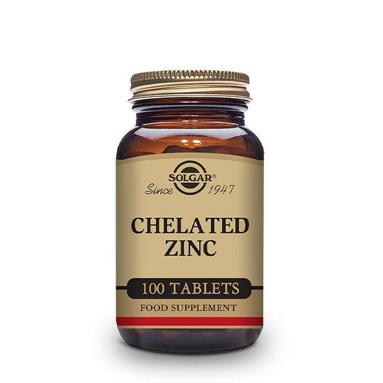 Solgar Chelated Zinc 100 Tablets in Dubai, UAE