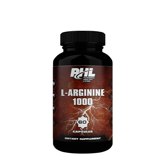 PHL L Arginine 1000 60Capsules