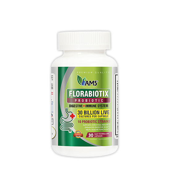 AMS Florabiotix Probiotic 30 Billion 30Capsules in Dubai, UAE