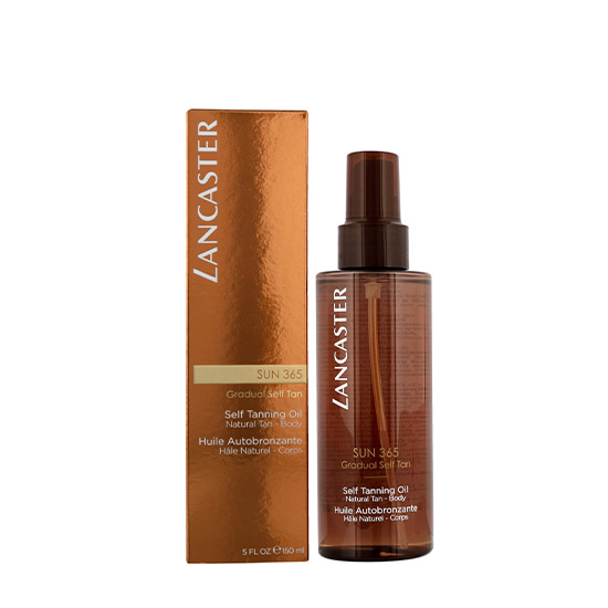 Lancaster Sun 365 Gradual Self Tan Self Tanning Oil Natural Tan Body 150ml in Dubai, UAE