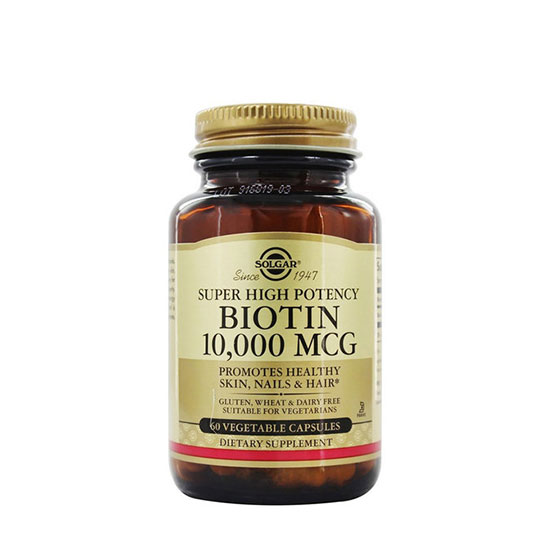 Solgar Biotin 10,000mcg 60 Vegetable Capsules in Dubai, UAE