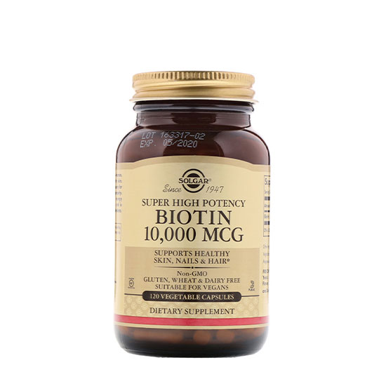 Solgar Biotin 10,000mcg 120 Vegetable Capsules in Dubai, UAE