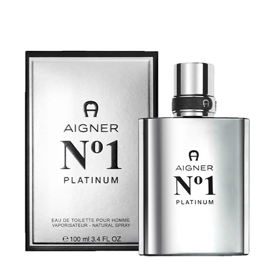 Aigner No.1 Platinum Eau De Toilette For Men 100ml