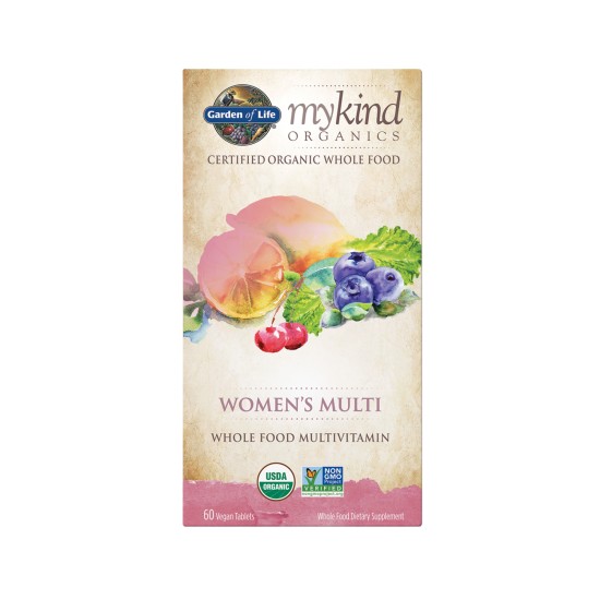 Garden Of Life MyKind Organics Womens Multi-Vitamins Tablets 60's