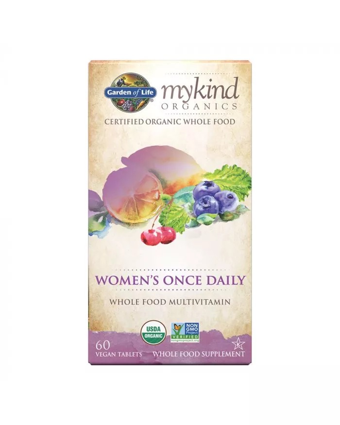 Garden Of Life MyKind Organics Women's Once Daily Multi-Vitamins 60's