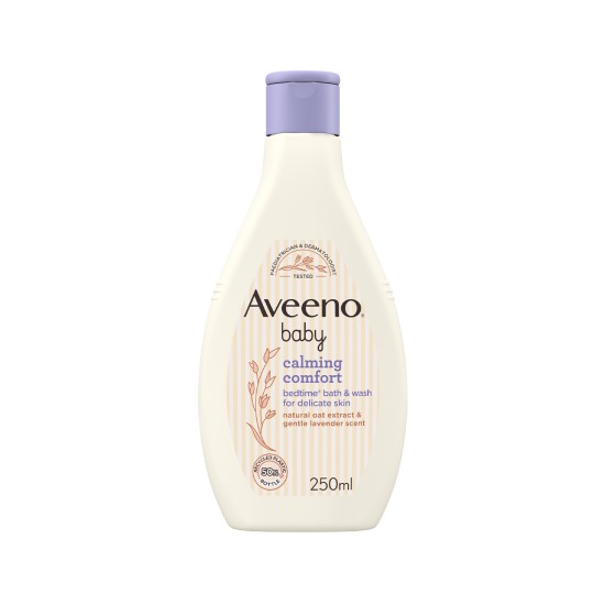 Aveeno Baby Calming Comfort Bedtime Bath & Wash 250ml