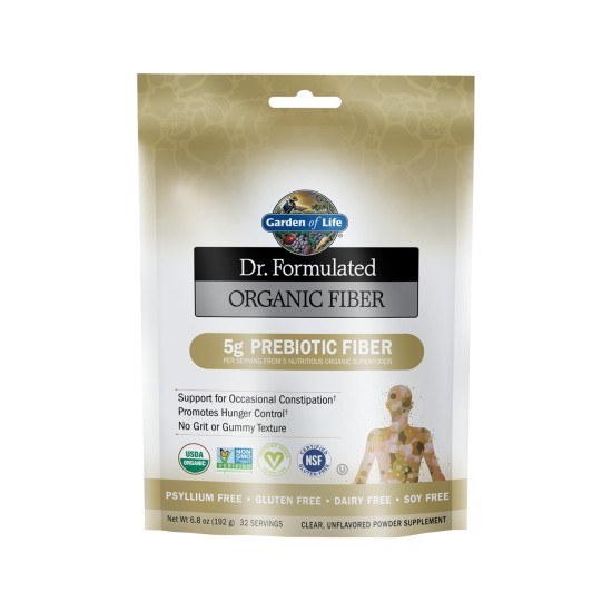 Garden Of Life Dr Formulated Organic Fiber Unflavored 6.8 oz