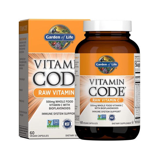 Garden Of Life Vitamin Code Vitamin C Capsules 60's