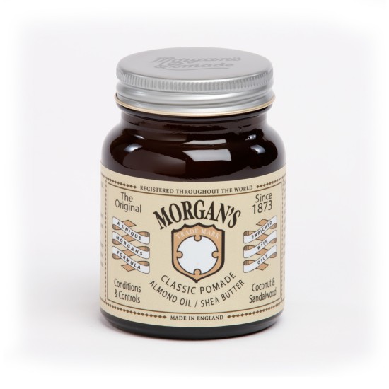 Morgan's Pomade Classic Pomade Almond Oil & Shea Butter 100 gm (Cream label)