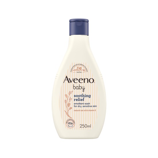 Aveeno Baby Soothing Relief Emollient Wash 250ml