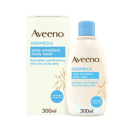 Aveeno Emollient Body Wash Dermexa 300ml