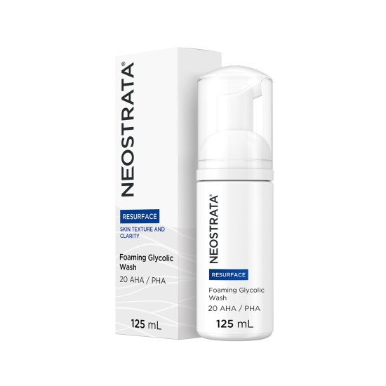 Neostrata Resurface Foaming Glycolic Wash Advanced AHA Renewal 20 AHA/PHA 125ml