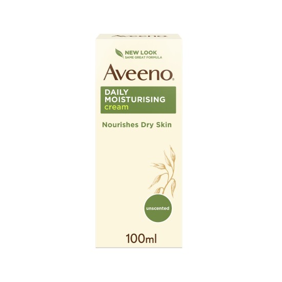 Aveeno Body Cream Daily Moisturising Dry & Sensitive Skin 100ml