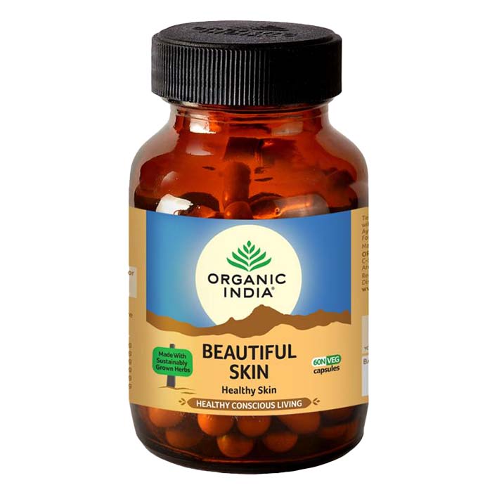 Organic India Beautiful Skin Radiant Complexion 90 Capsules