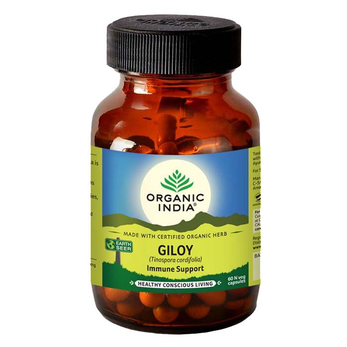 Organic India Giloy - Tinospora Cordifolia 90 Caps