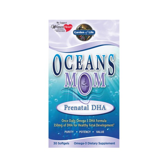 Garden Of Life Oceans Mom Prenatal DHA Softgel 30s