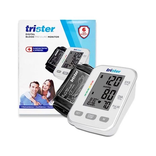 Trister Blood Pressure Monitor and Gluco Meter - TS-BP-GM