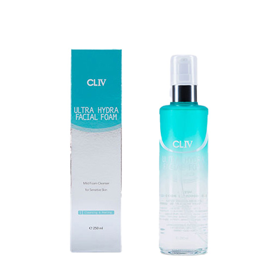 CLIV Ultra Hydra Facial Foam 250ml