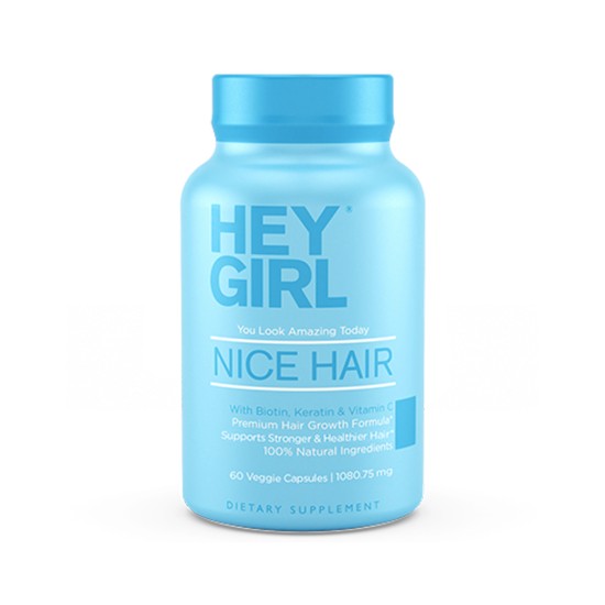 Hey Girl Nutrition Nice Hair 60 Veggie Caps