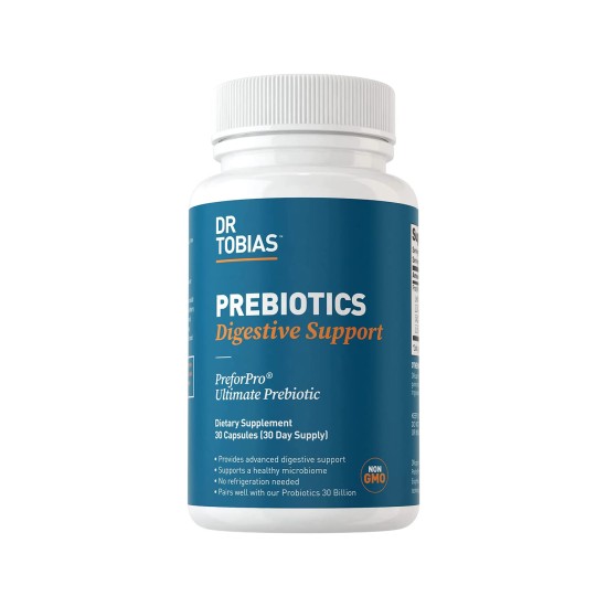 Dr Tobias Prebiotics Digestive Support 30 Caps