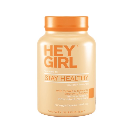 Hey Girl Nutrition Stay Healthy Vitamins 60 Veggie Caps