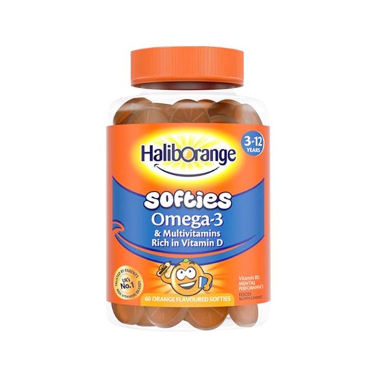 Haliborange Softies Omega 3 & Multivitamins 60's