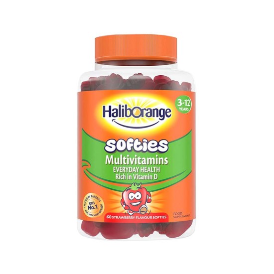 Haliborange Softies Multivitamins Strawberry 60's