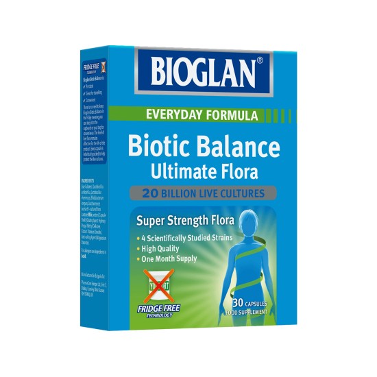 Bioglan Biotic Balance 20 Billion Live Cultures 30 Caps