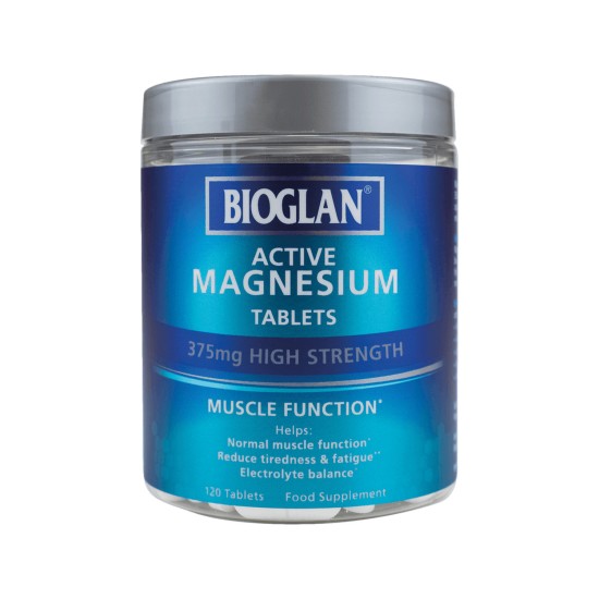 Bioglan Active Magnesium Tablet 120 Tabs