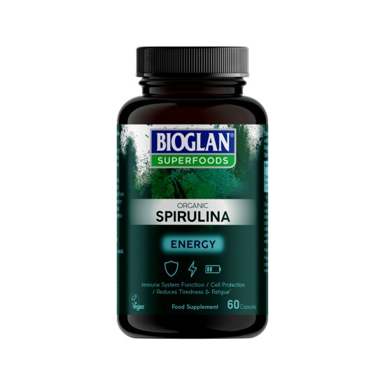 Bioglan Superfoods Organic Spirulina 60 Caps