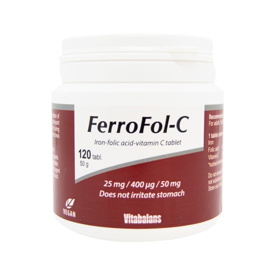 Vitabalans Ferrofol-C 120 Tabs