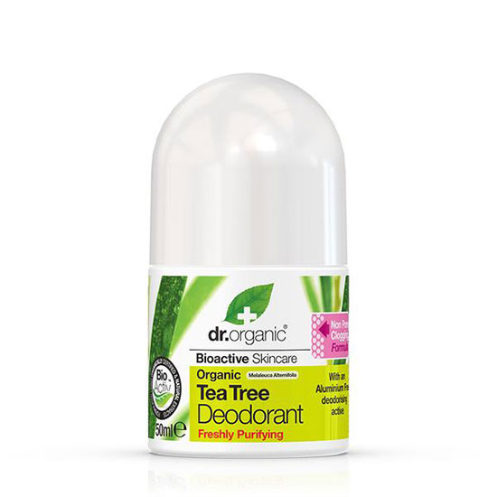 Dr.Organic Tea Tree Deodorant Roll-On 50ml in Dubai, UAE
