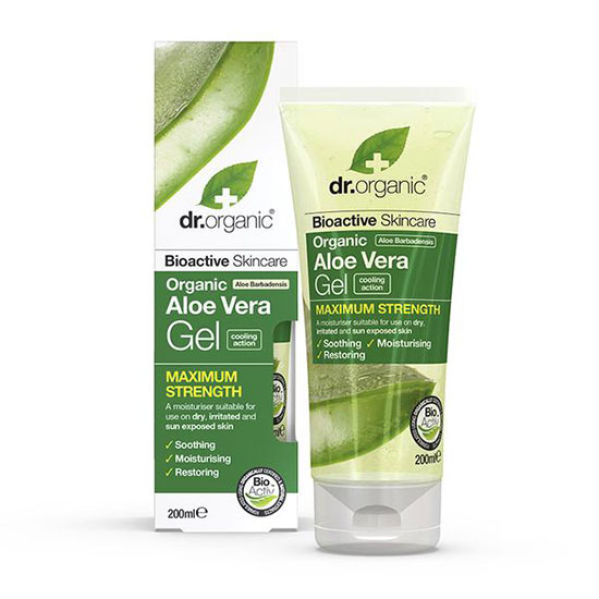 Dr.Organic Aloe Vera Gel Double Strength 200ml in Dubai, UAE