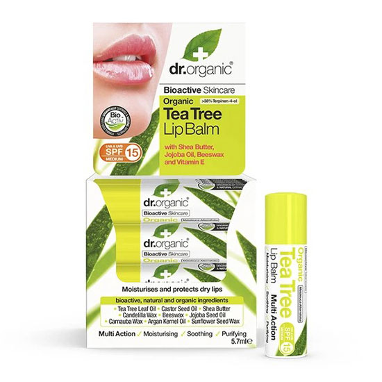 Dr.Organic Tea Tree Lip Balm 5.7ml in Dubai, UAE