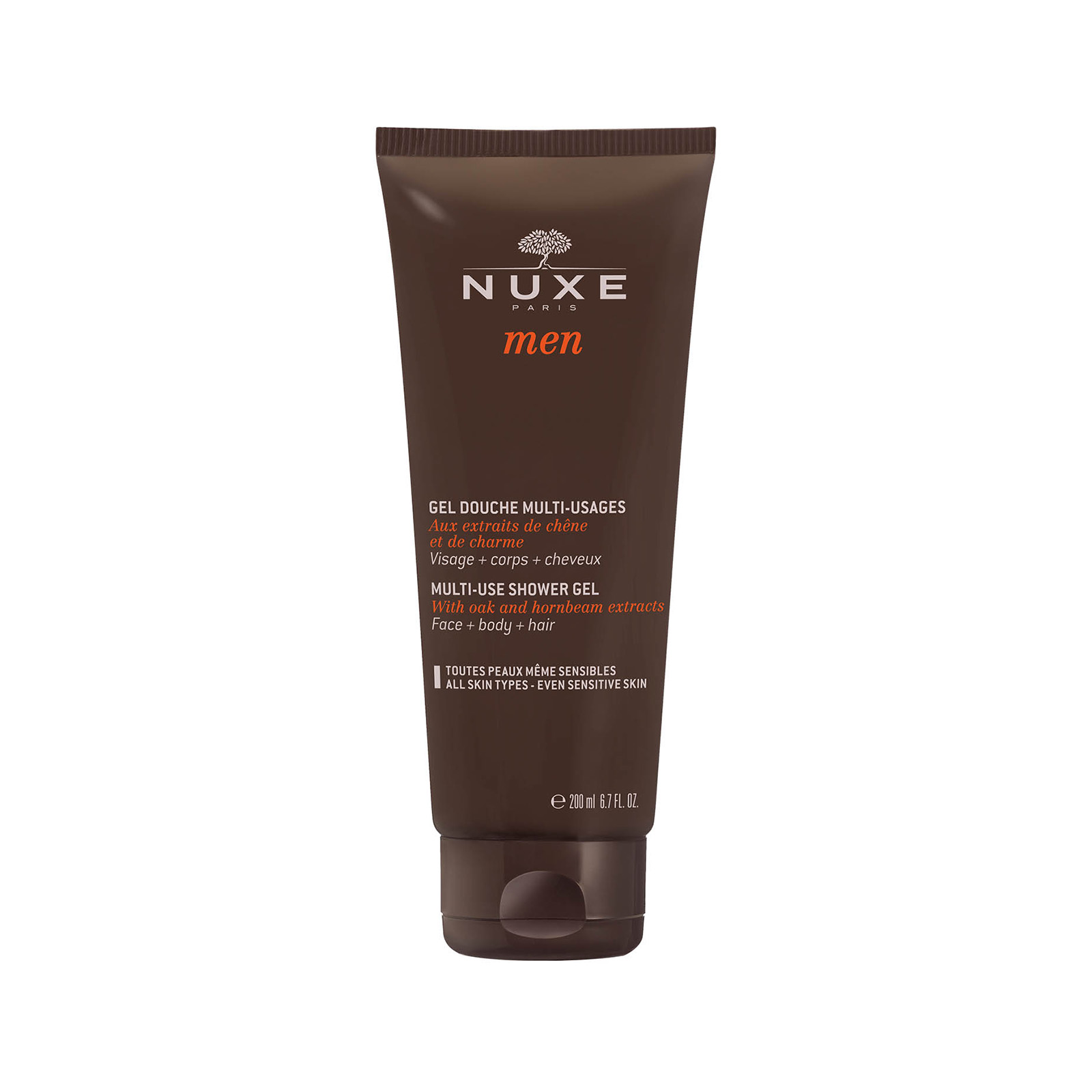 Nuxe Men Shower Gel 200ml Face Body and Hair