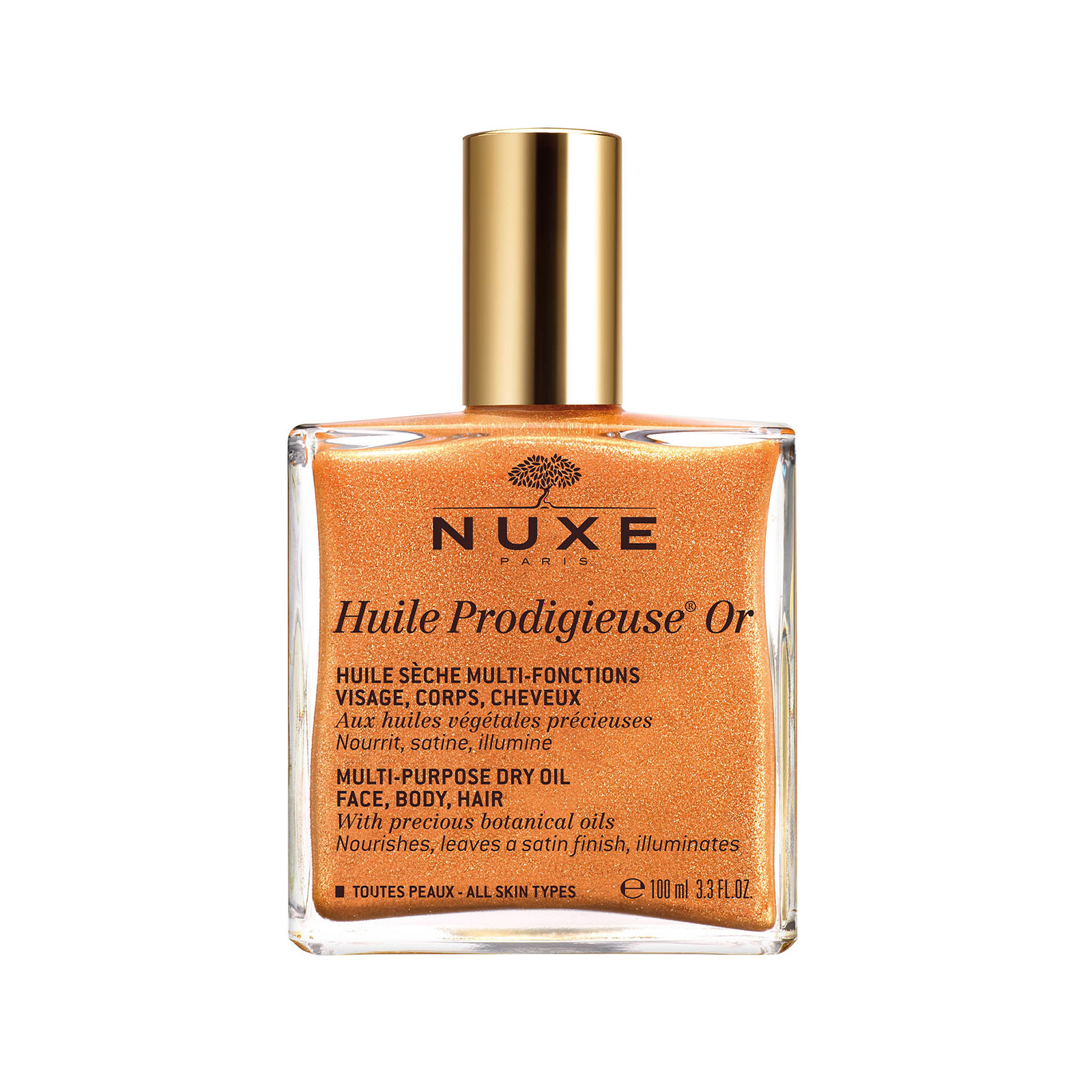 Nuxe Huile Prodigieuse Shimmering Dry Oil 100ml For Hair & Body in Dubai, UAE
