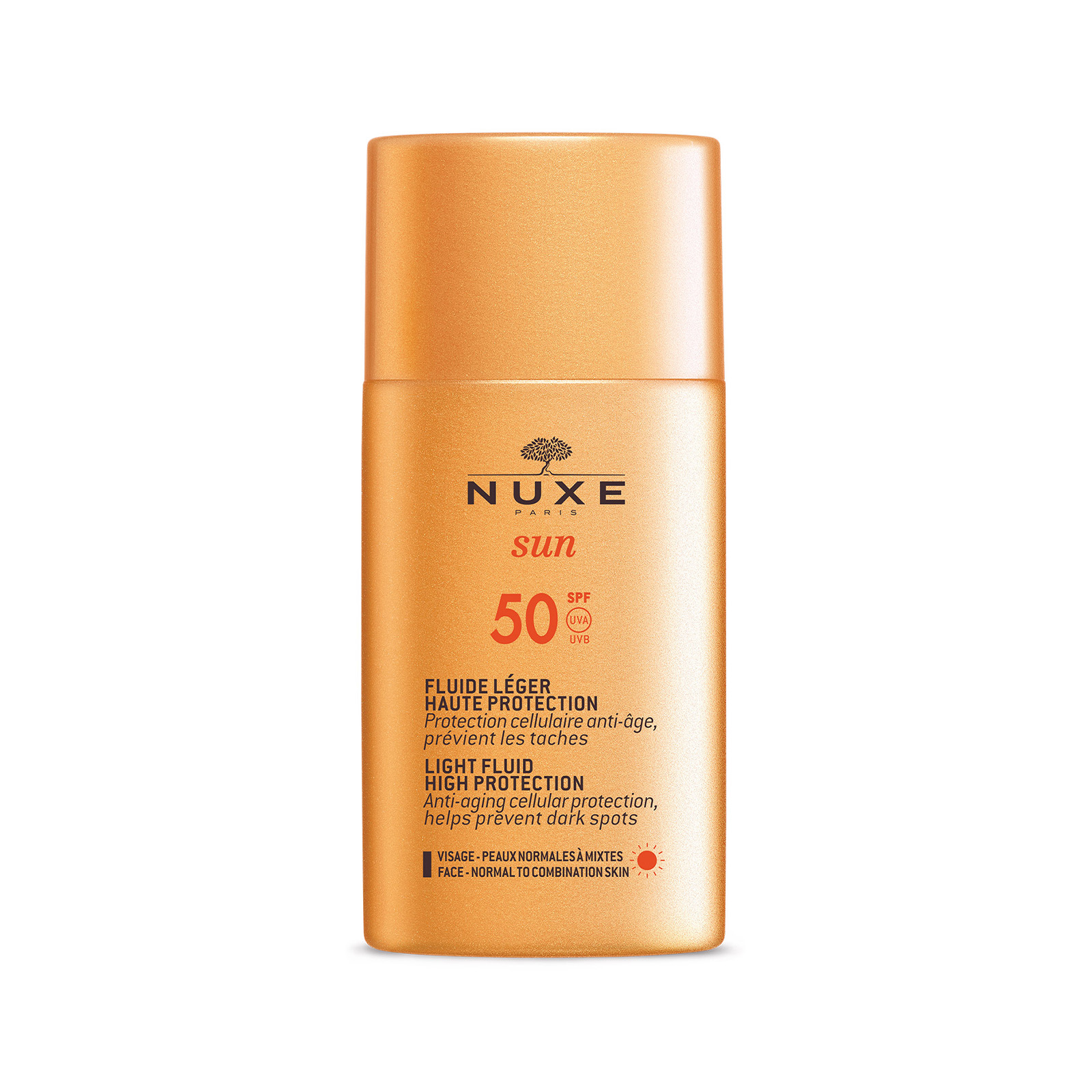 Nuxe Sun Light Fluid High Protection Spf50 in Dubai, UAE