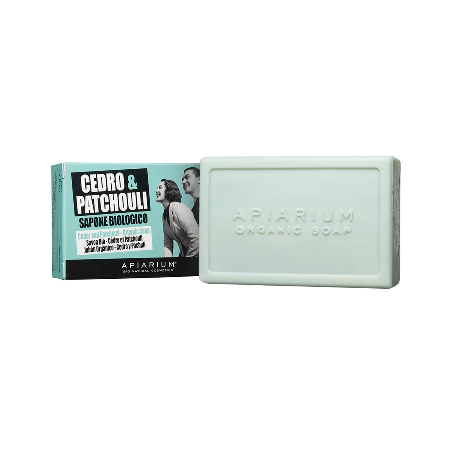 Apiarium Cedar & Patchouli Organic Soap 150G in Dubai, UAE